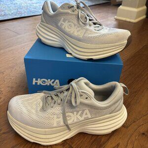 Hoka Bondi 8 Lunar Rock Nimbus Cloud
